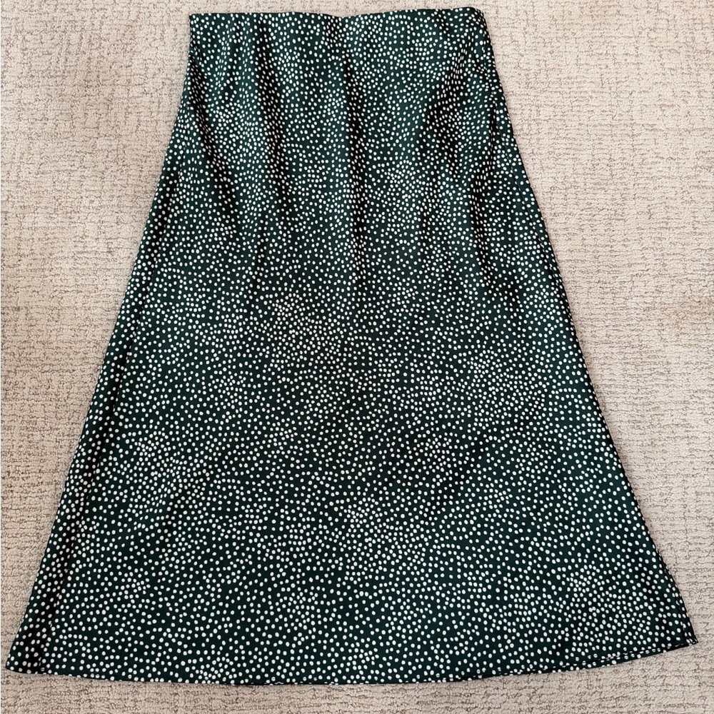 LOFT Satin Slip Skirt